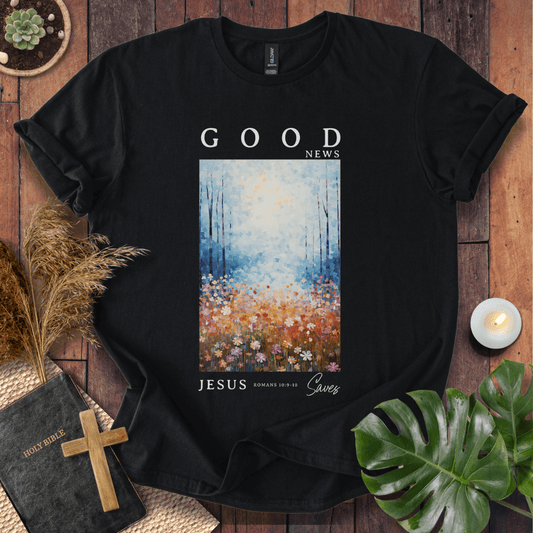Good News Jesus Saves T-Shirt