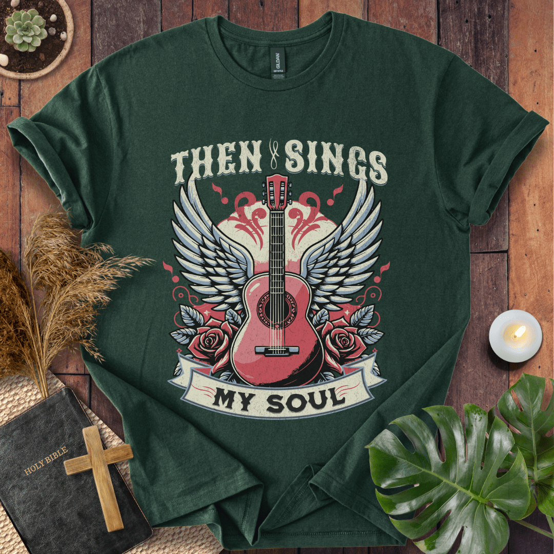 Then Sings My Soul - Guitar T-Shirt