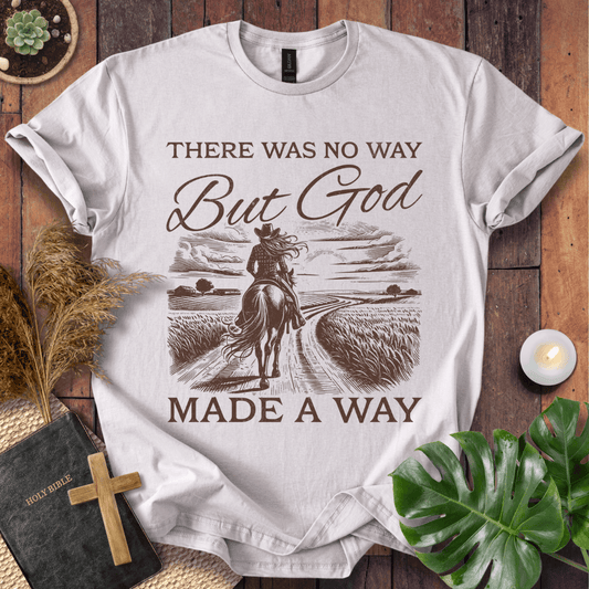 Inspirational faith shirt – western Christian apparel for women