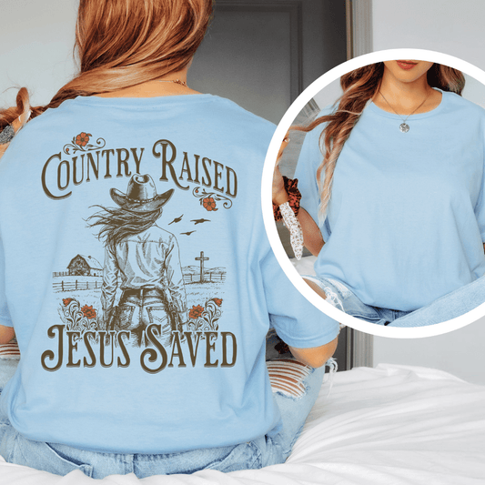 Jesus Saved - Back Print T-Shirt