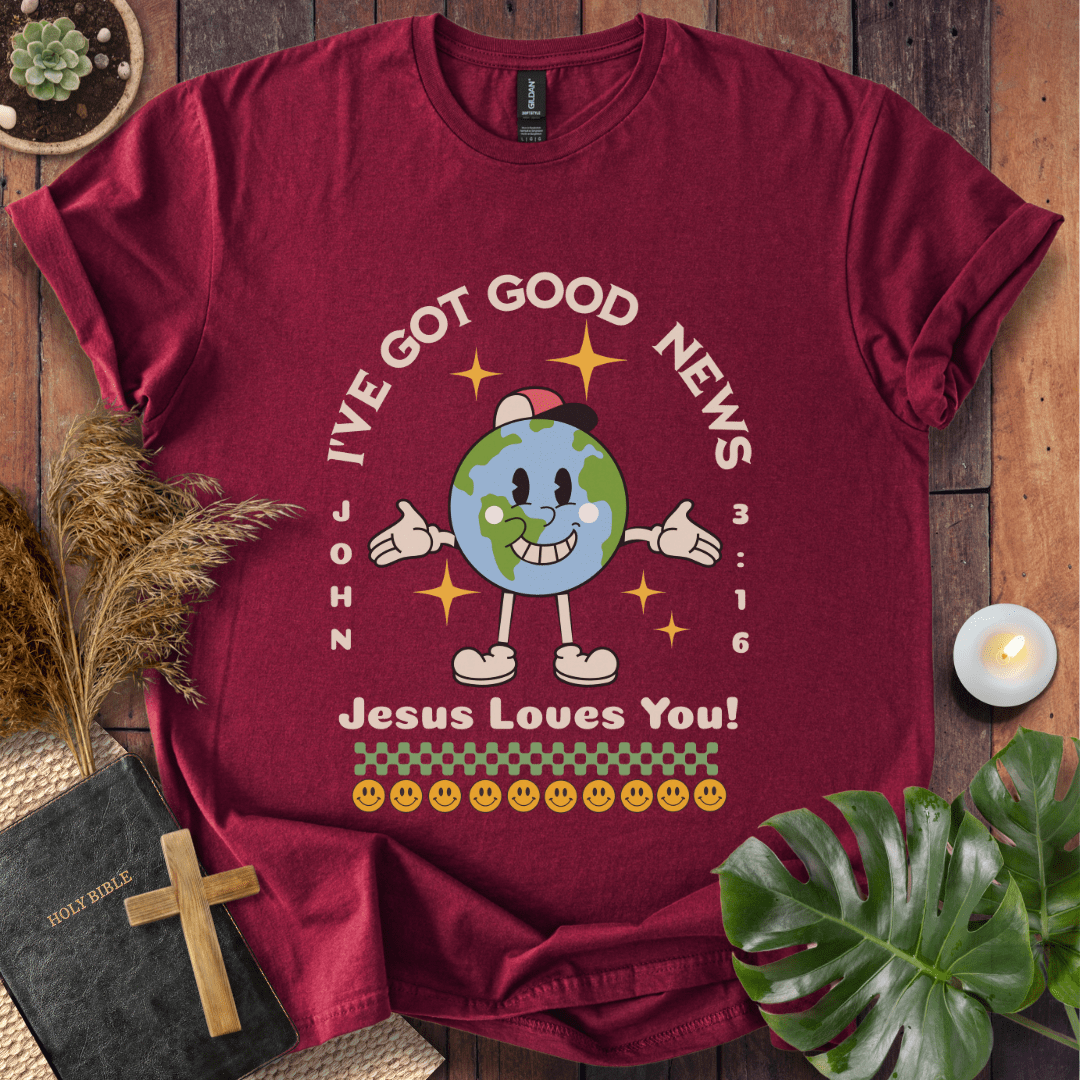 Good News Jesus Loves You T-Shirt