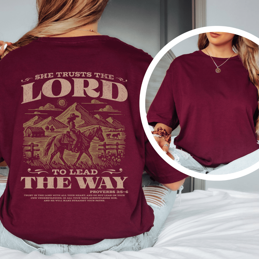 Lead The Way - Back Print T-Shirt