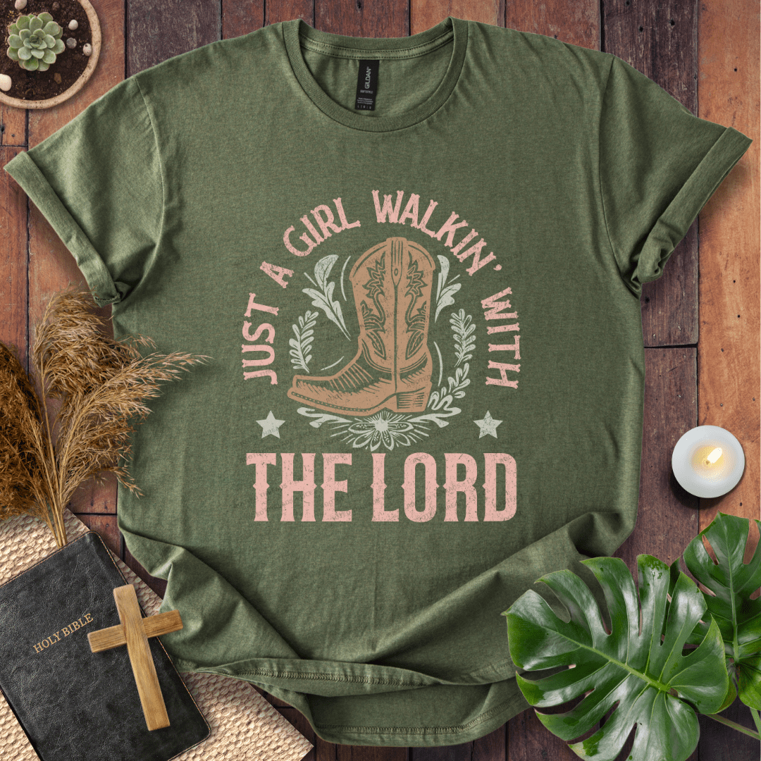 Walkin' With The Lord T-Shirt