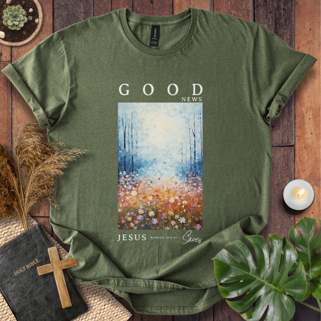 Good News Jesus Saves T-Shirt