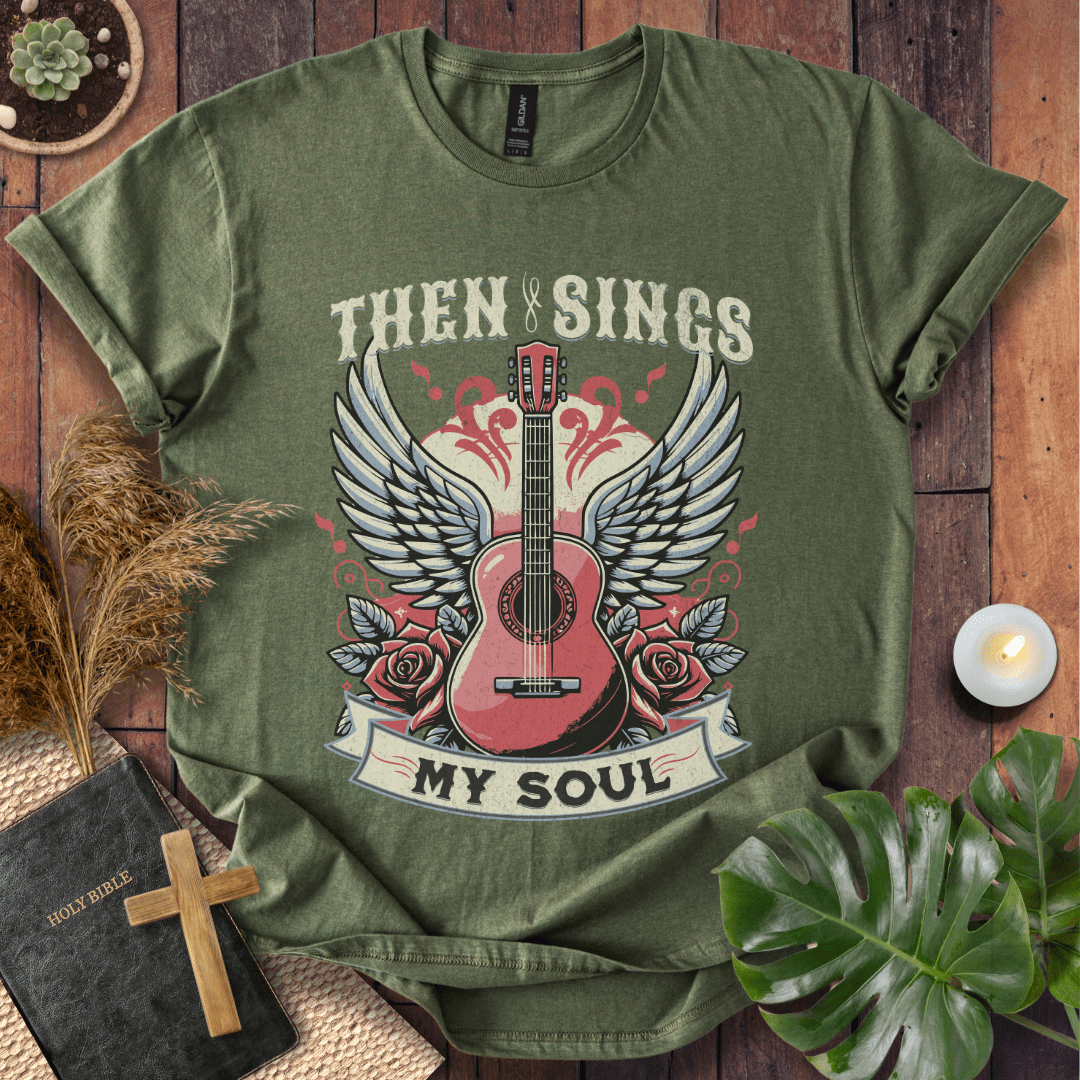 Then Sings My Soul - Guitar T-Shirt