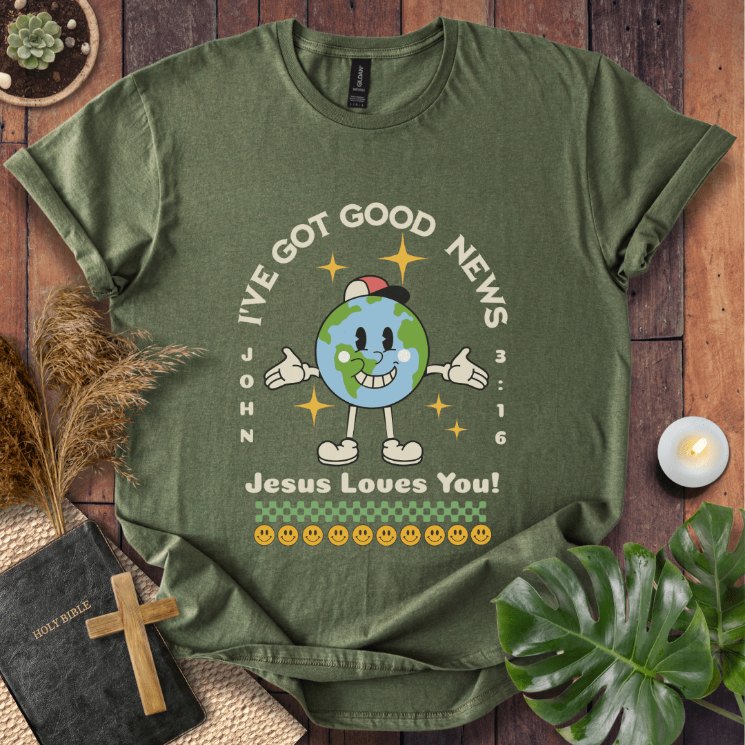 Good News Jesus Loves You T-Shirt