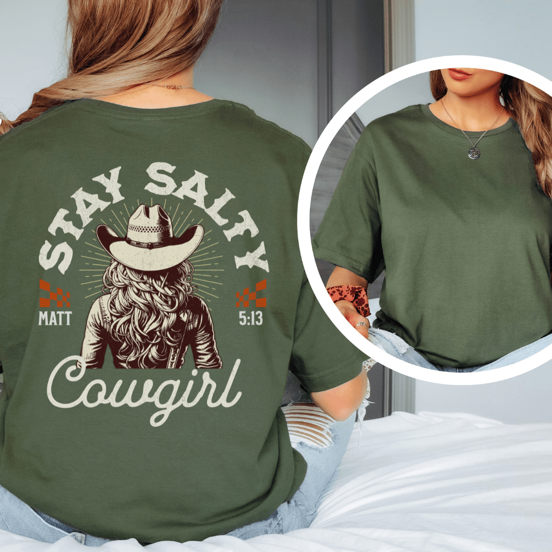 Copy of She Will Run - Back Print T-Shirt