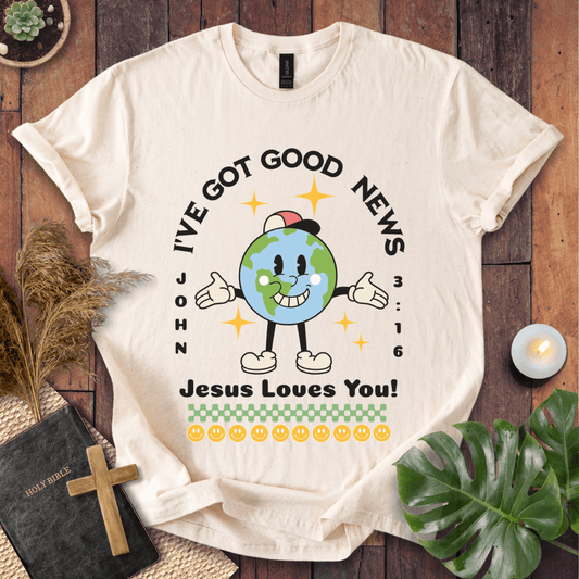 Good News Jesus Loves You T-Shirt