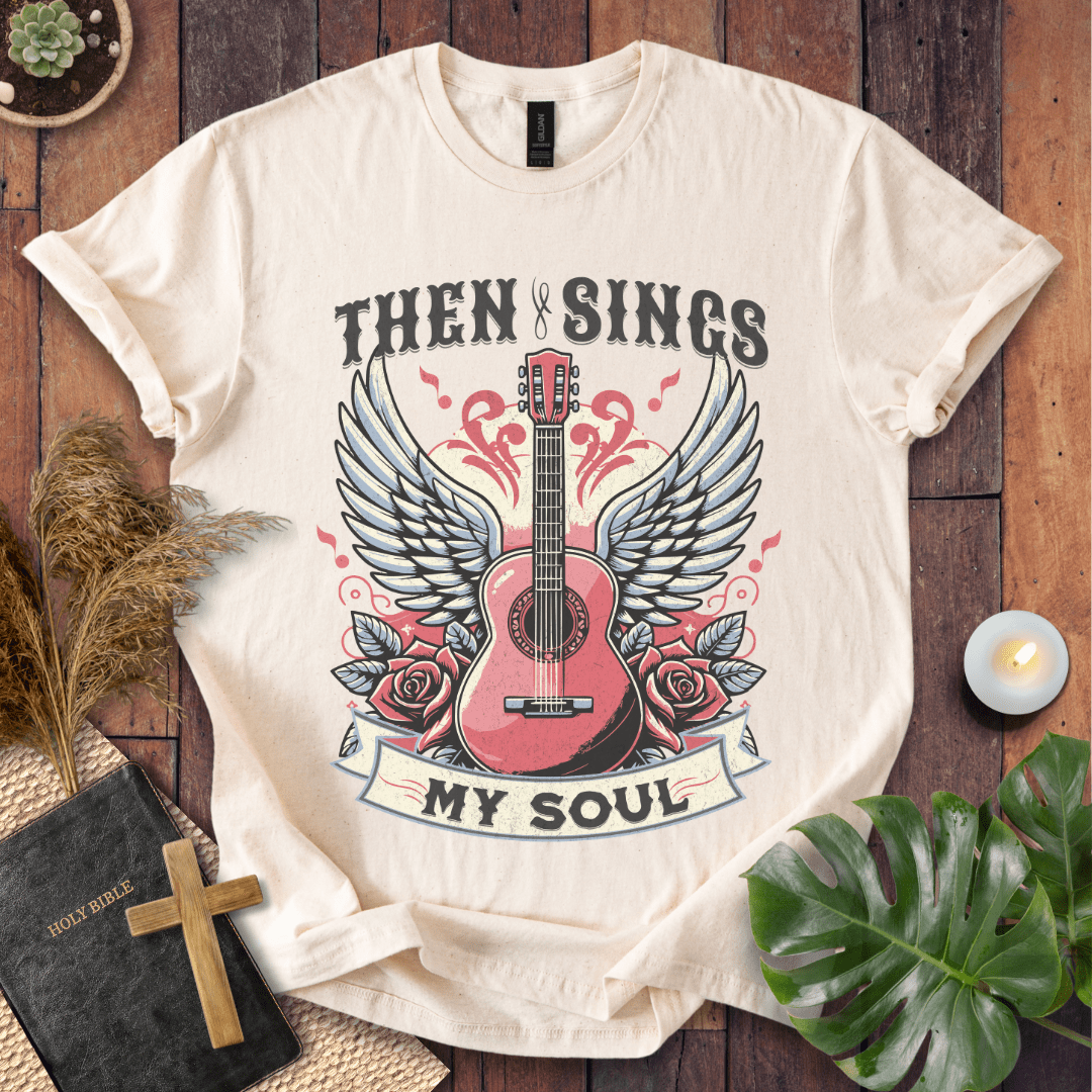 Then Sings My Soul - Guitar T-Shirt