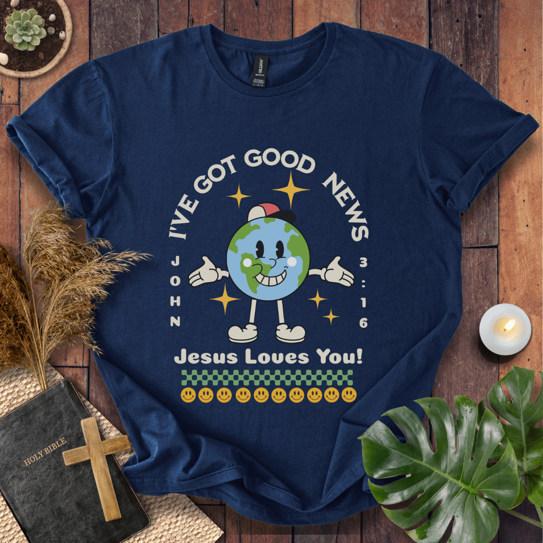 Good News Jesus Loves You T-Shirt