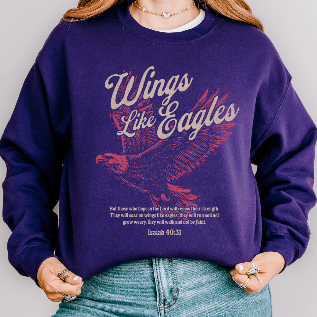 Wings Like Eagles Sweatshirt