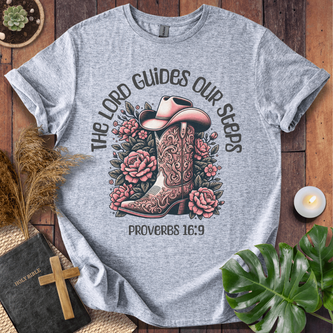 The Lord Guides Our Steps T-Shirt
