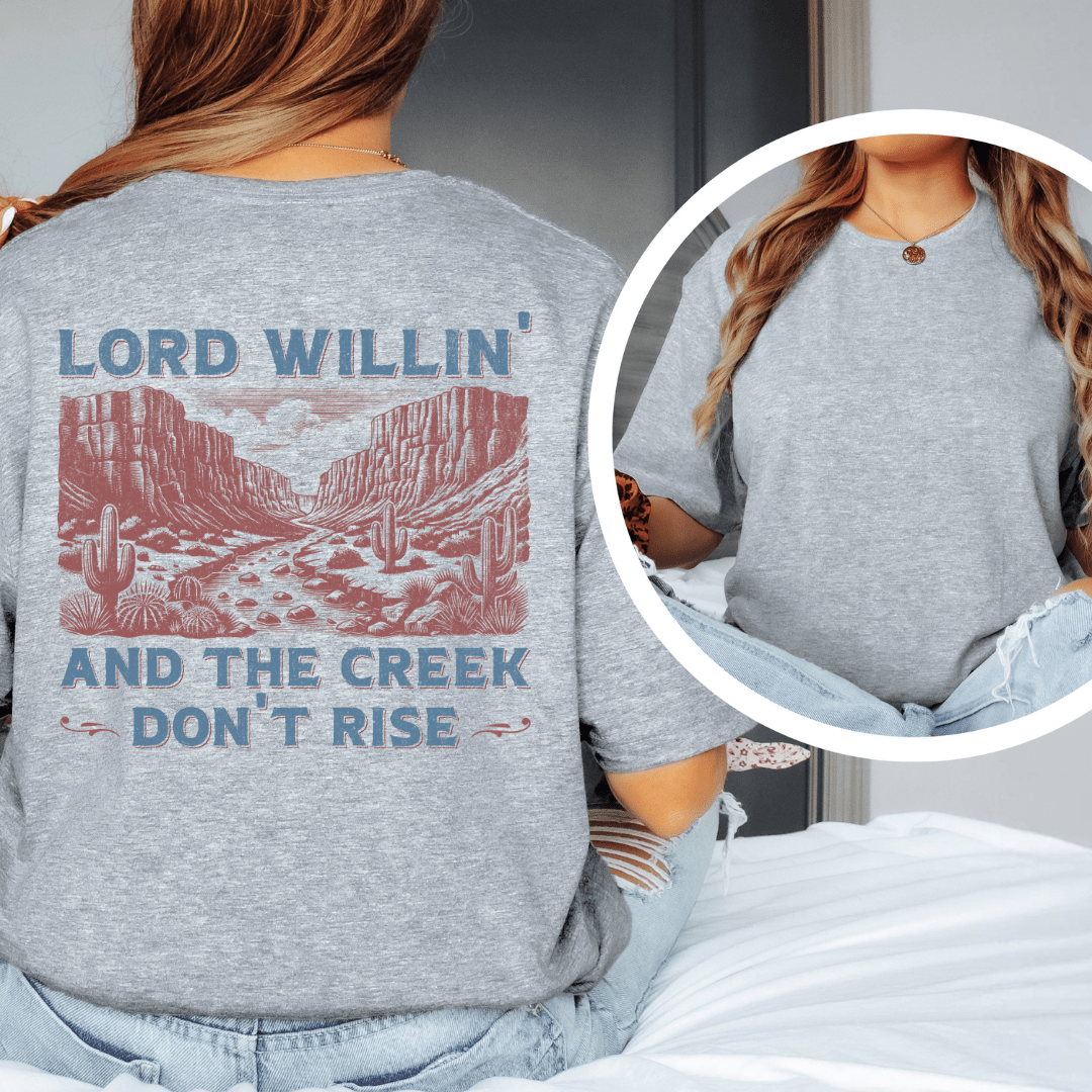 Lord Willin' - Back Print T-Shirt
