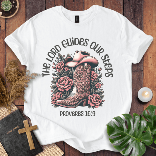 The Lord Guides Our Steps T-Shirt