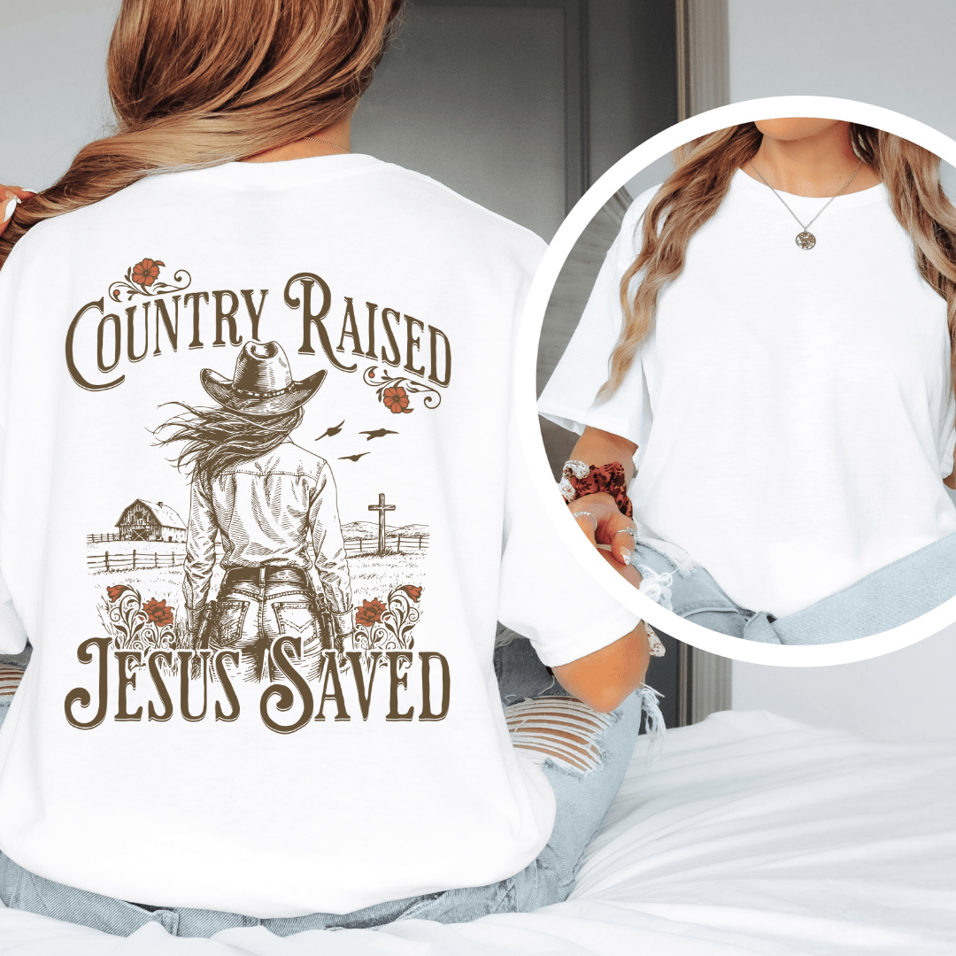 Jesus Saved - Back Print T-Shirt