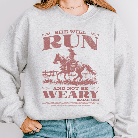 She Will Run Sweatshirt