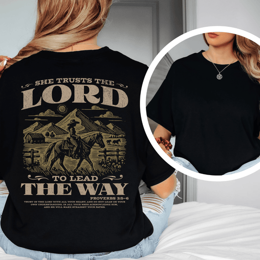 Lead The Way - Back Print T-Shirt