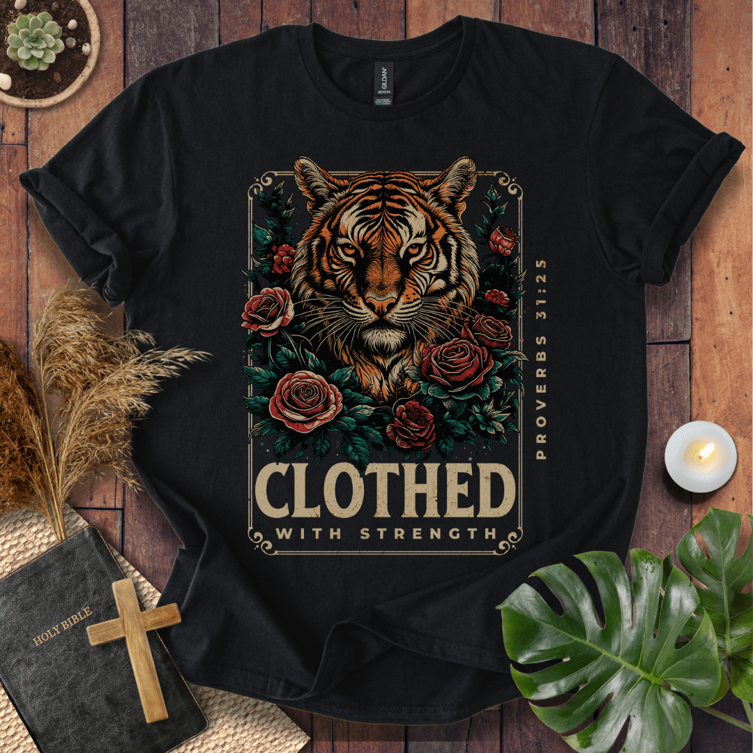 Clothed With Strength T-Shirt