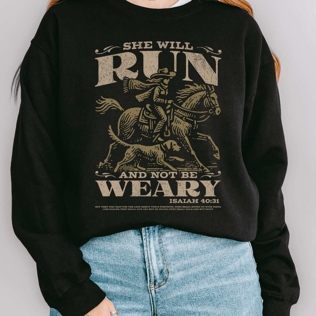 She Will Run Sweatshirt