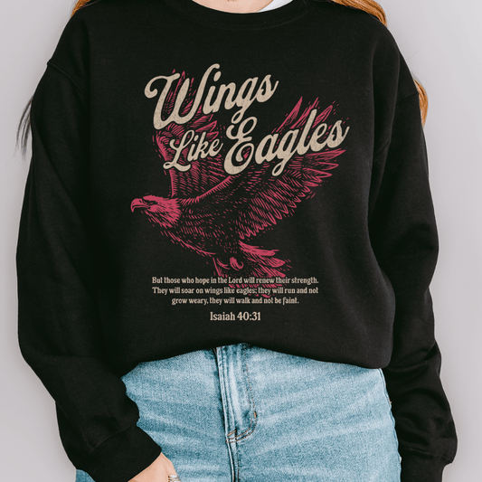 Wings Like Eagles Sweatshirt