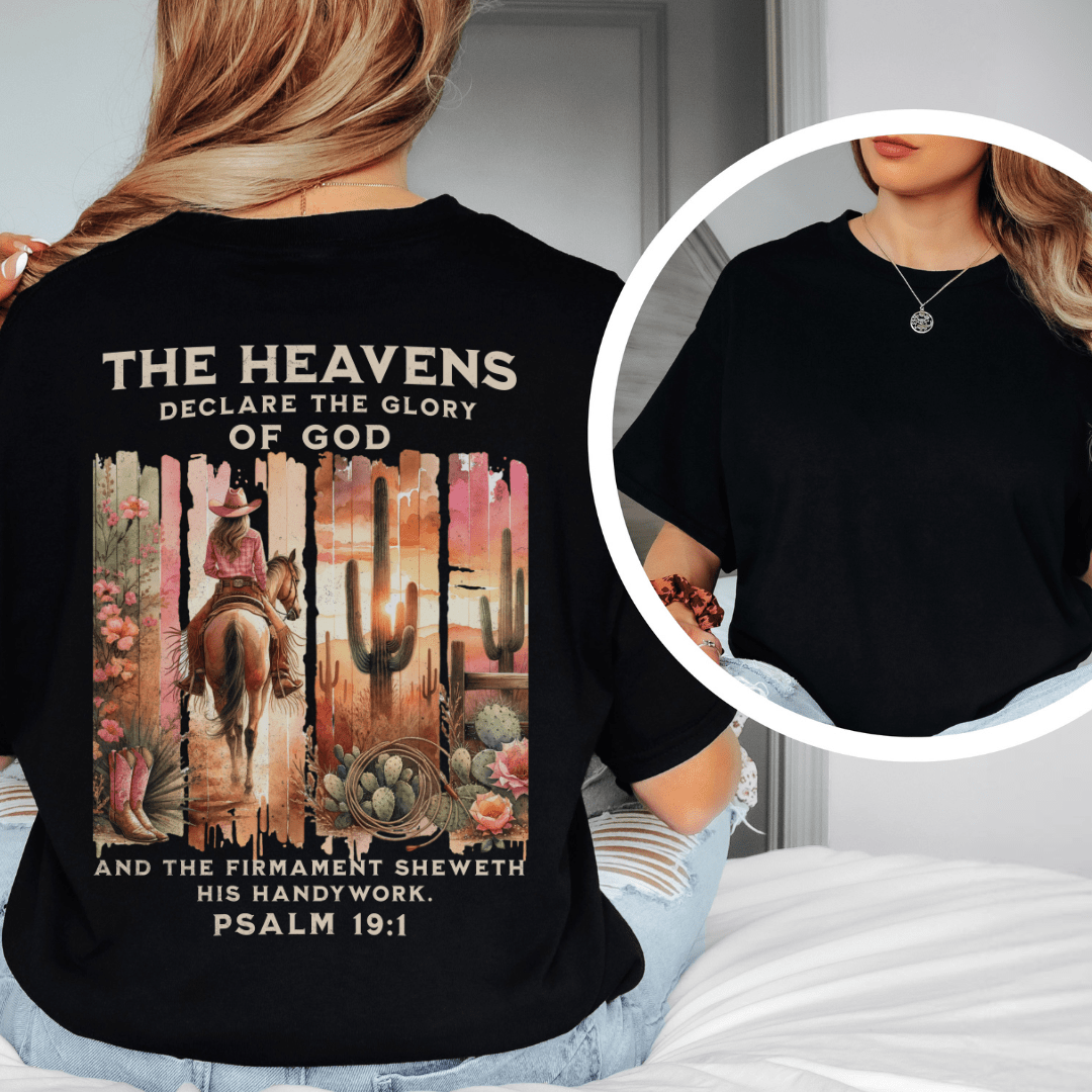The Glory Of God - Back Print T-Shirt