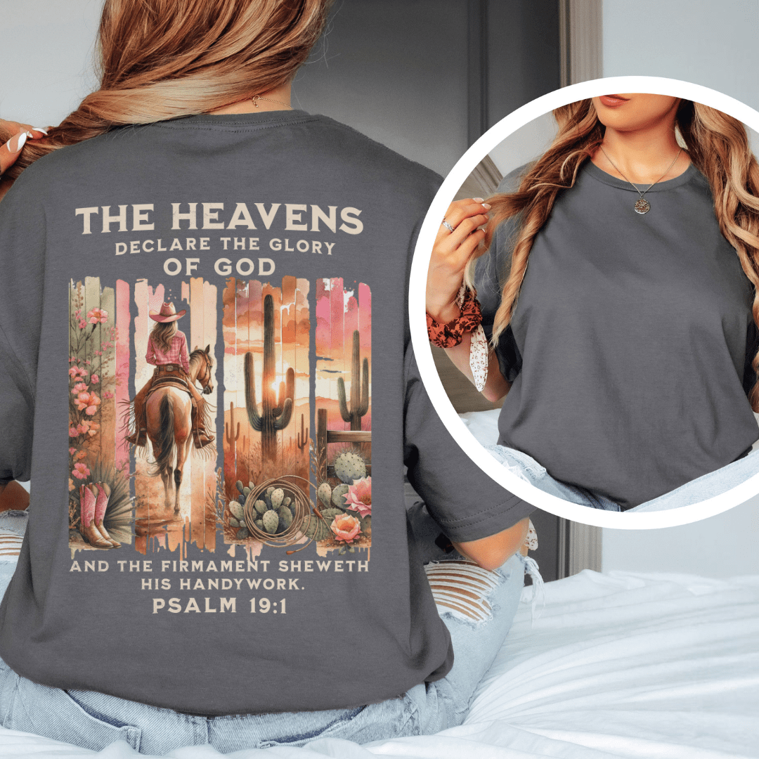 The Glory Of God - Back Print T-Shirt
