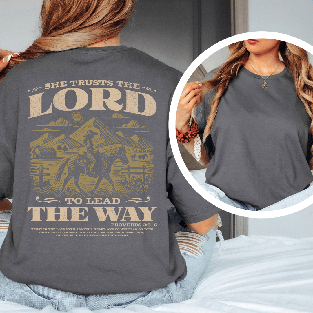 Lead The Way - Back Print T-Shirt