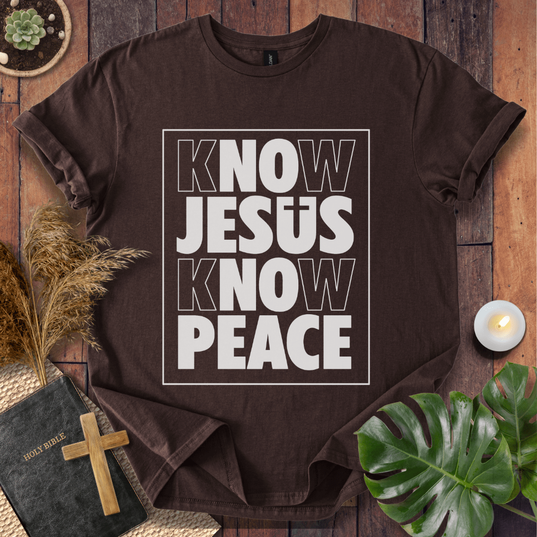 Know Jesus Know Peace T-Shirt