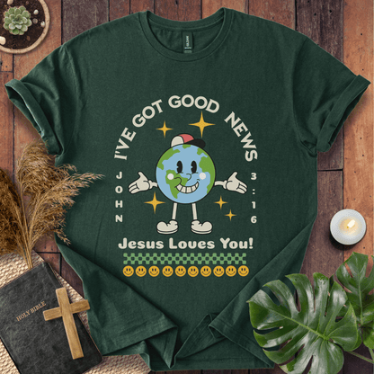 Good News Jesus Loves You T-Shirt