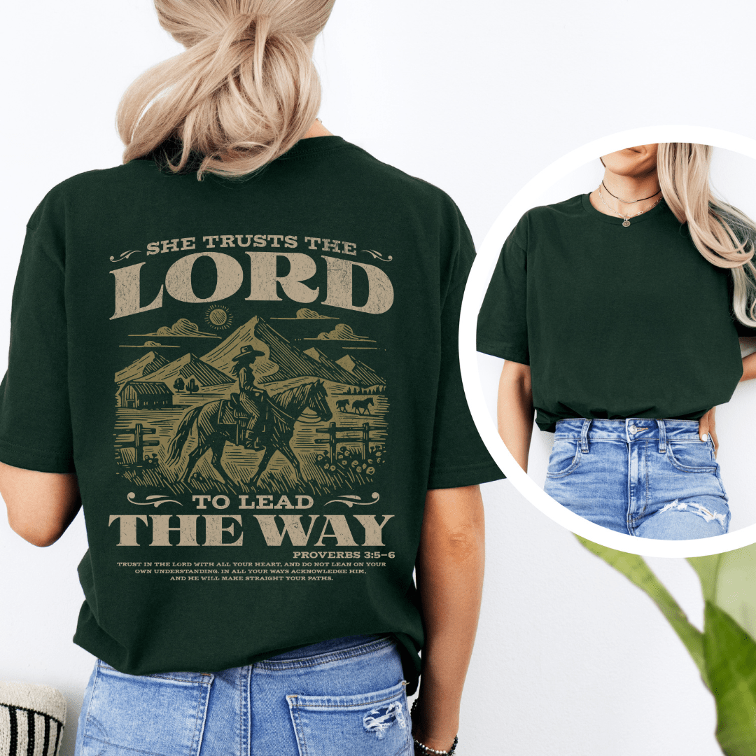 Lead The Way - Back Print T-Shirt