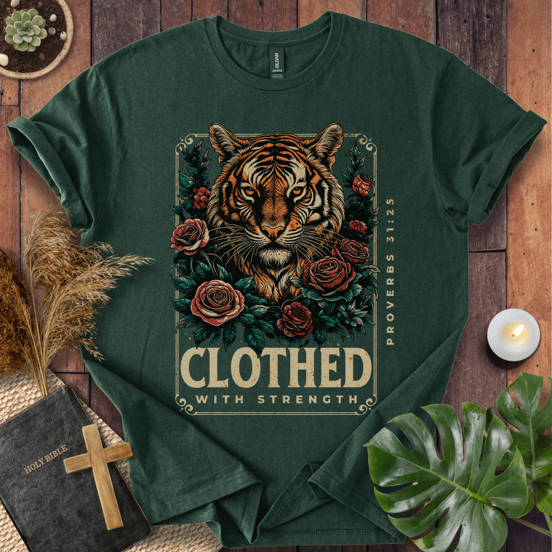 Clothed With Strength T-Shirt