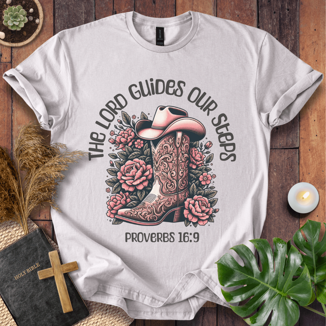 The Lord Guides Our Steps T-Shirt