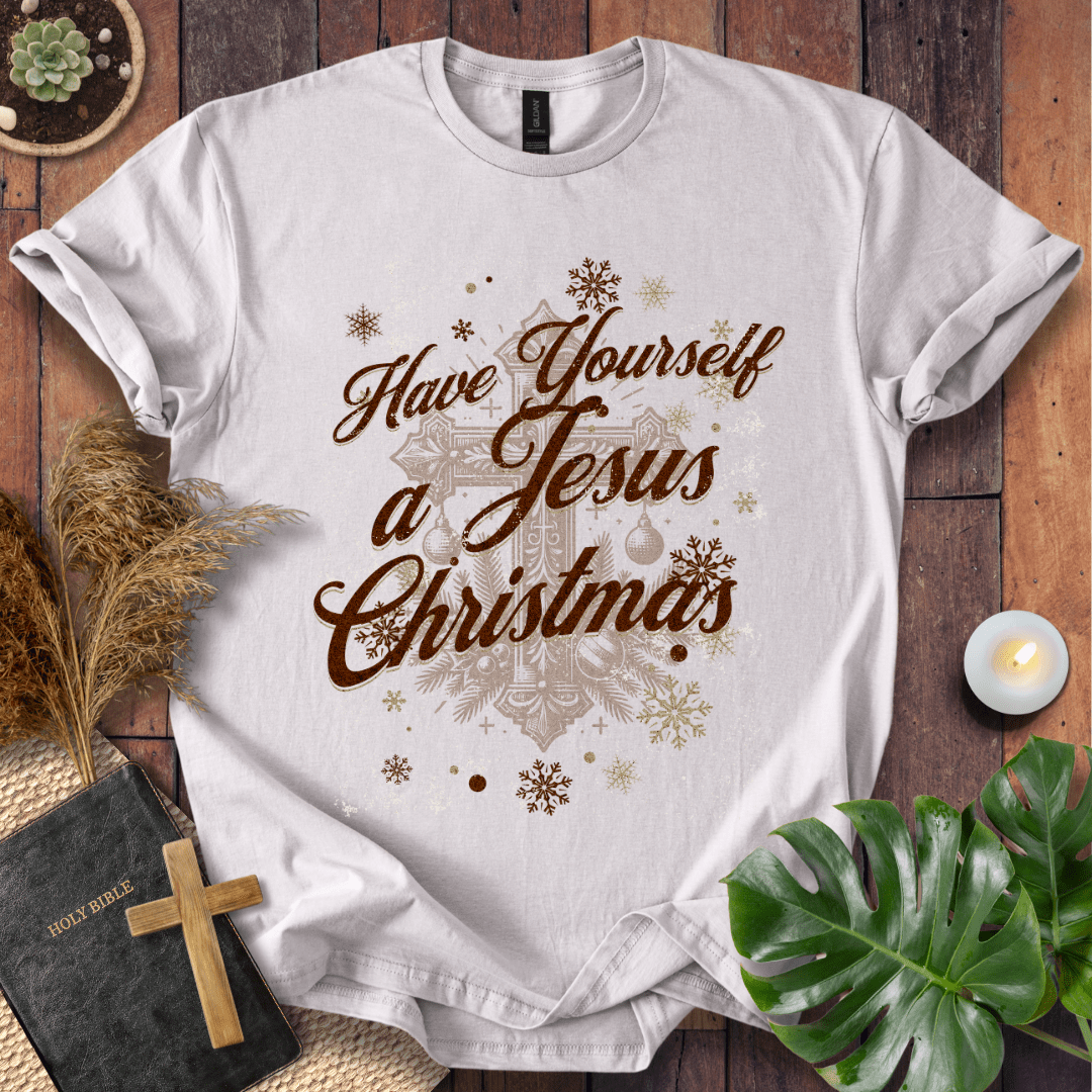 Faith Christmas shirt reminding believers to celebrate Jesus – religious holiday tee
