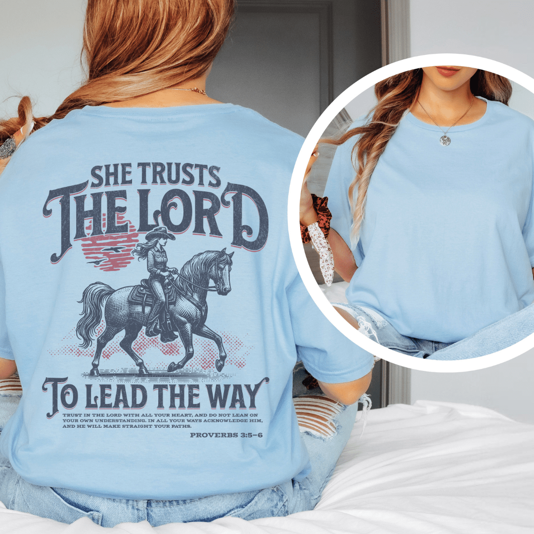 Lead The Way - Back Print T-Shirt