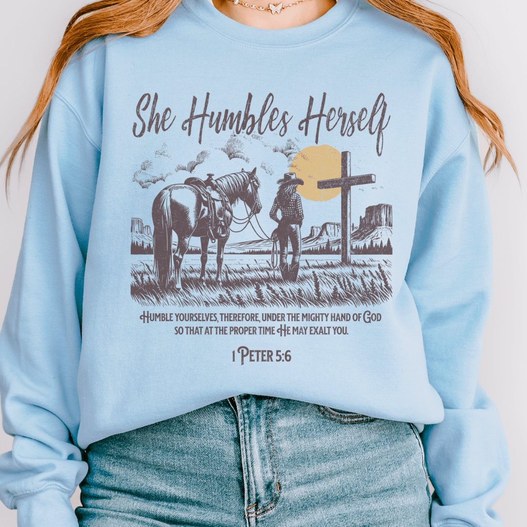 She Humbles Herself Sweatshirt