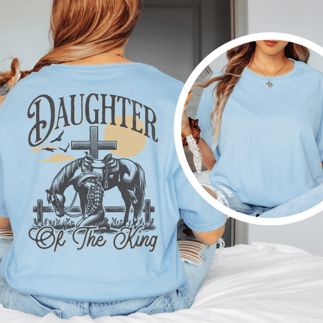Daughter Of The King - Back Print T-Shirt