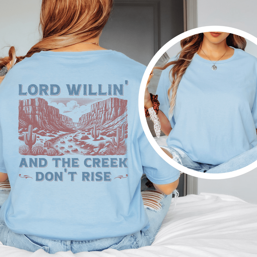Lord Willin' - Back Print T-Shirt