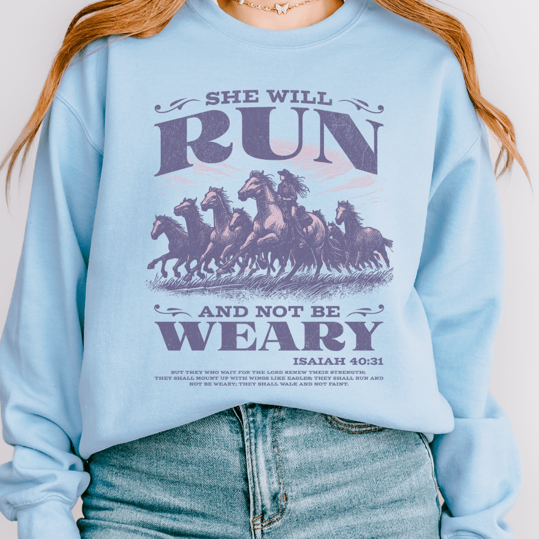 She Will Run Sweatshirt