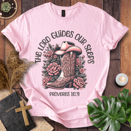 The Lord Guides Our Steps T-Shirt