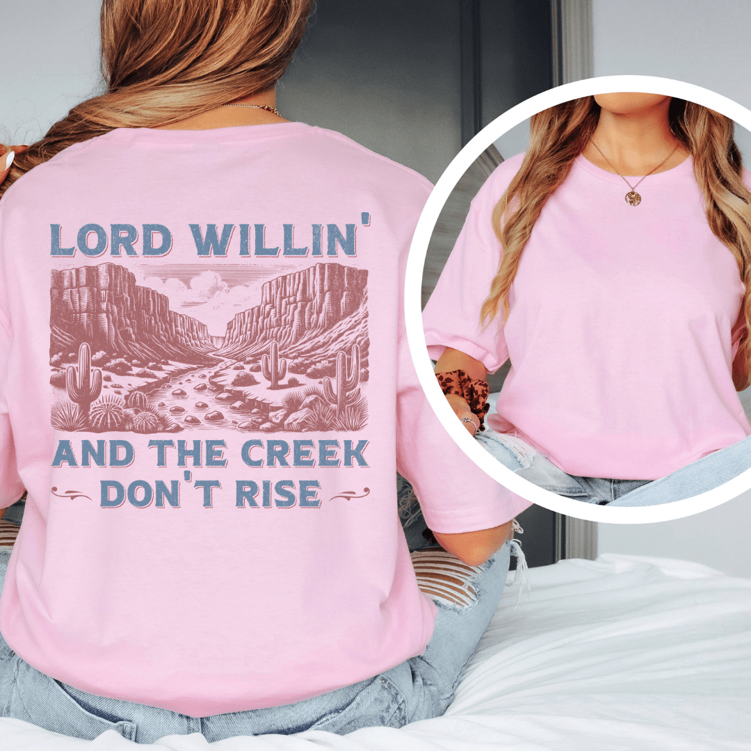 Lord Willin' - Back Print T-Shirt