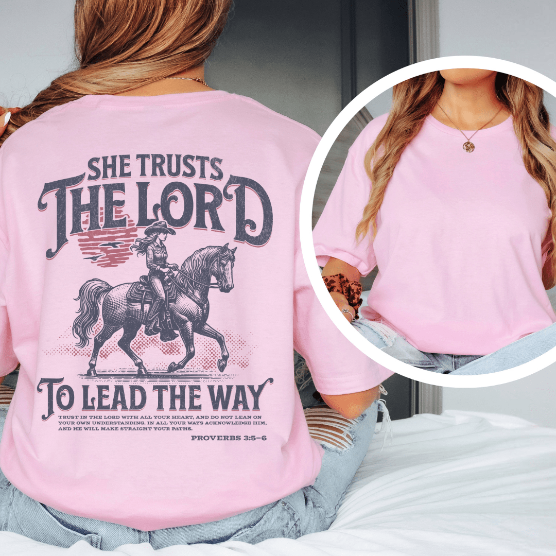 Lead The Way - Back Print T-Shirt
