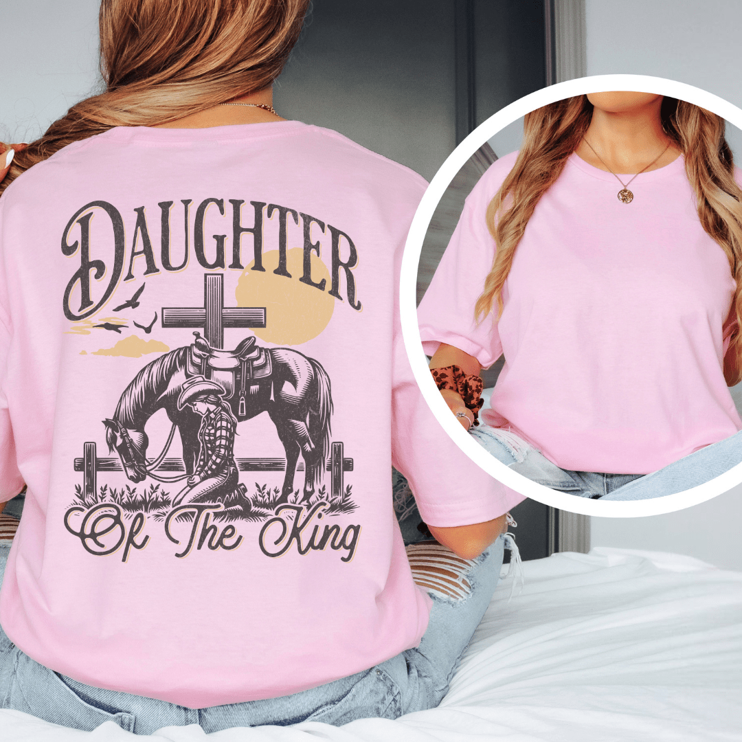 Daughter Of The King - Back Print T-Shirt