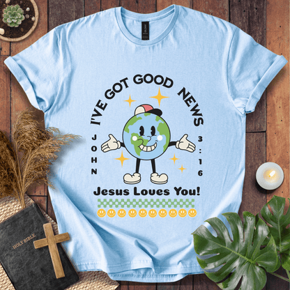 Good News Jesus Loves You T-Shirt