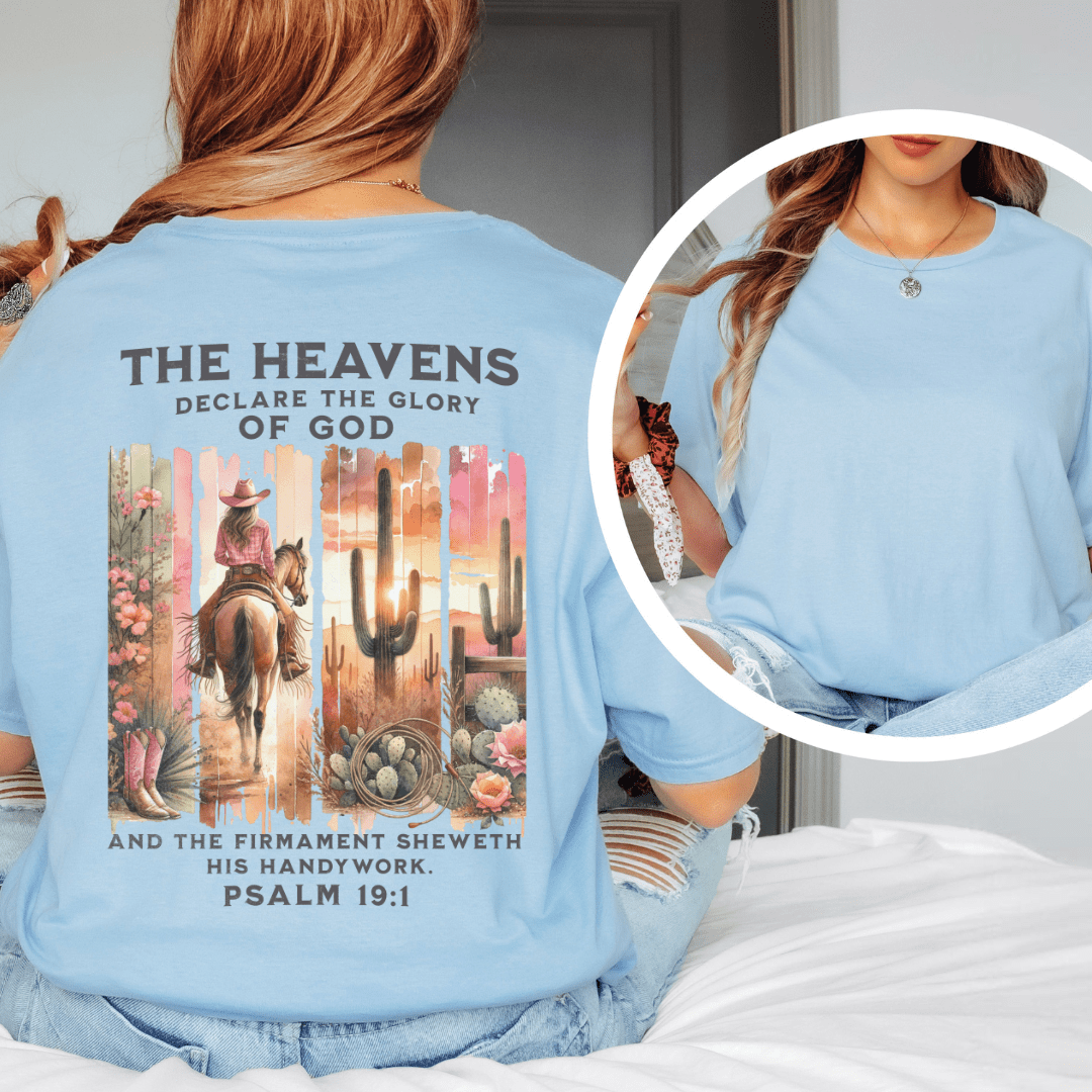 The Glory Of God - Back Print T-Shirt