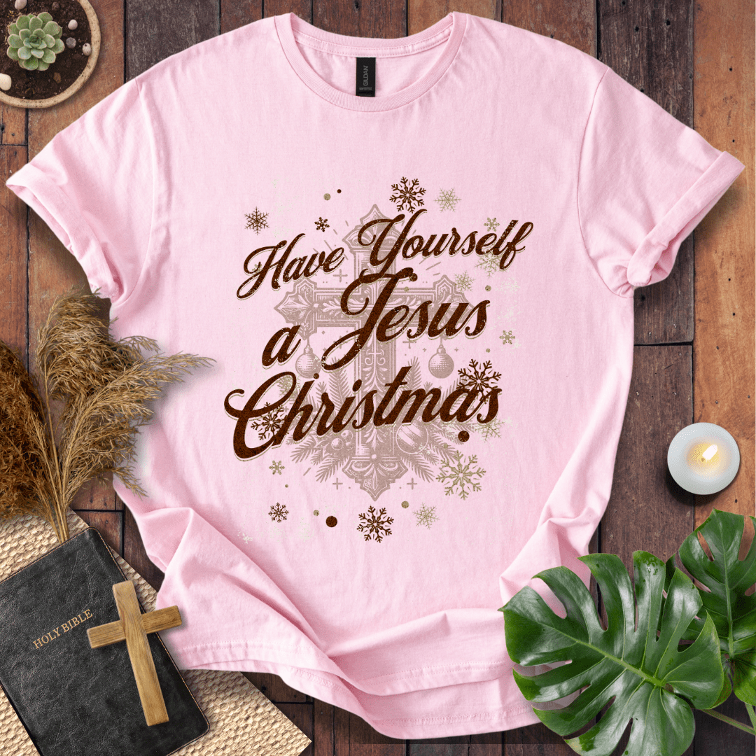 Faith Christmas shirt reminding believers to celebrate Jesus – religious holiday tee