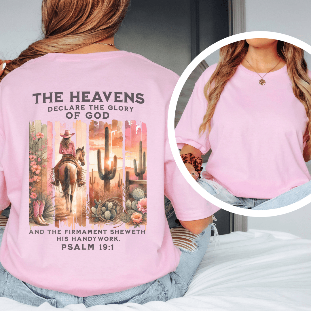 The Glory Of God - Back Print T-Shirt
