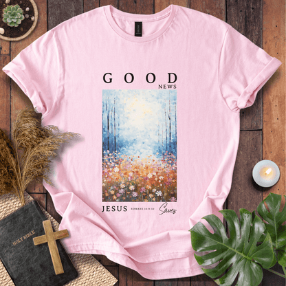 Good News Jesus Saves T-Shirt