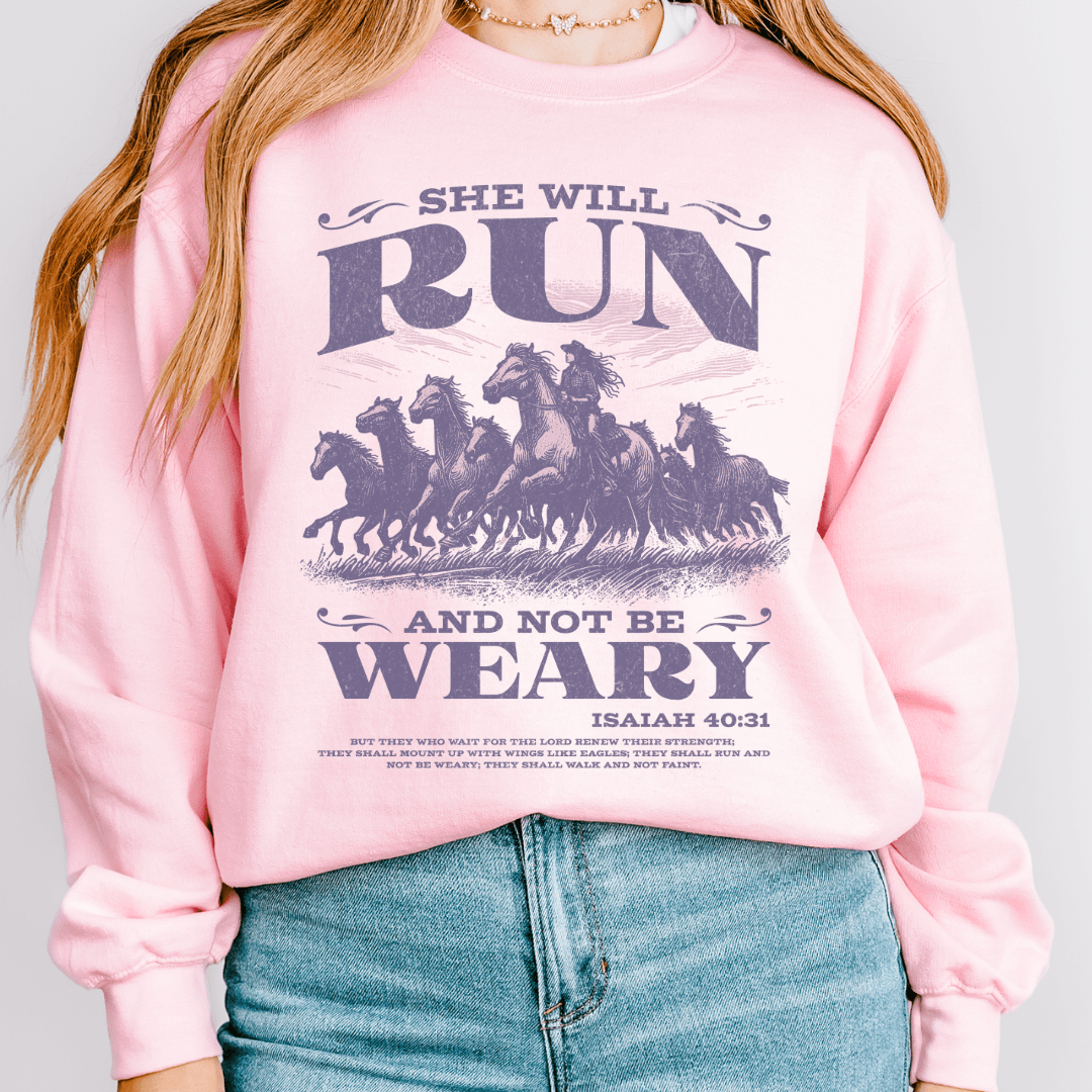 She Will Run Sweatshirt