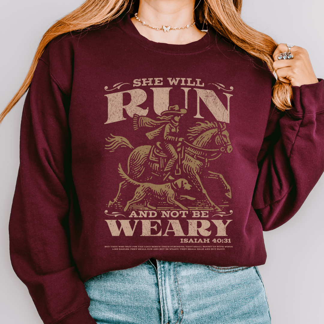 She Will Run Sweatshirt