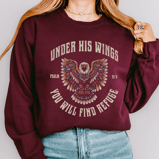 Under His Wings Sweatshirt